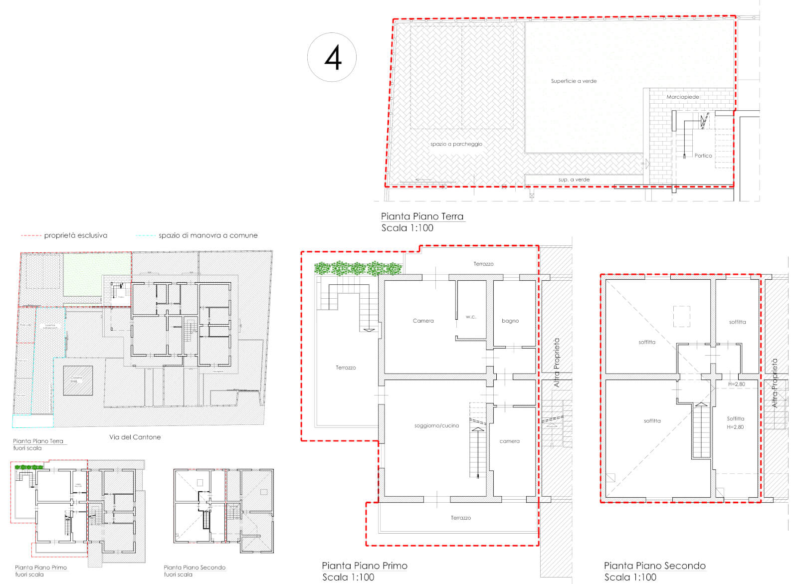 Appartamento 4 – Via del Cantone